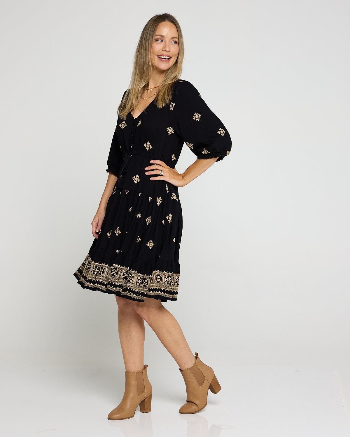 sachin and babi light blue dress Christmas & Holiday Dresses main image 1