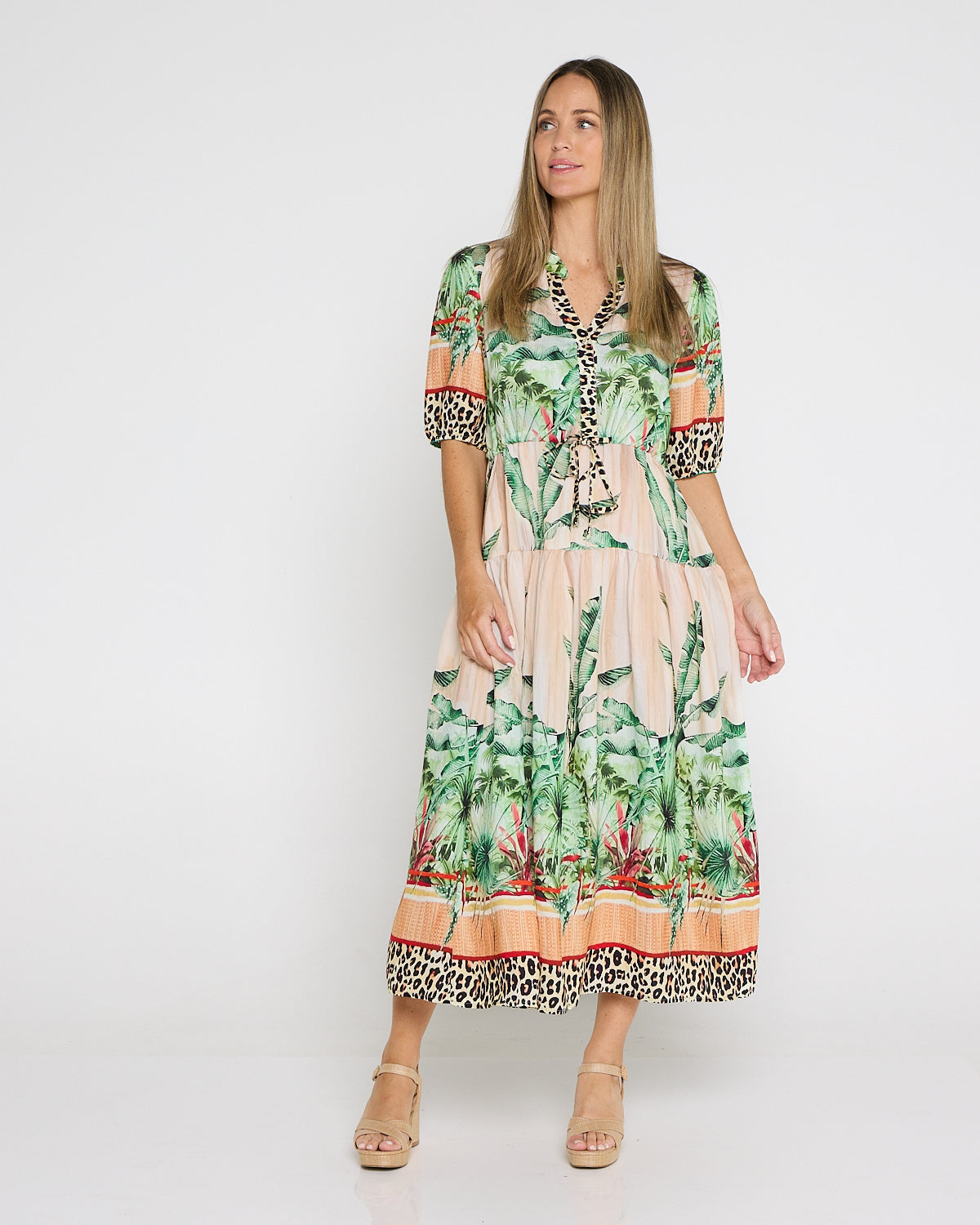Malaika Dress - Jungle Safari