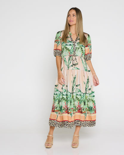 Malaika Dress - Jungle Safari