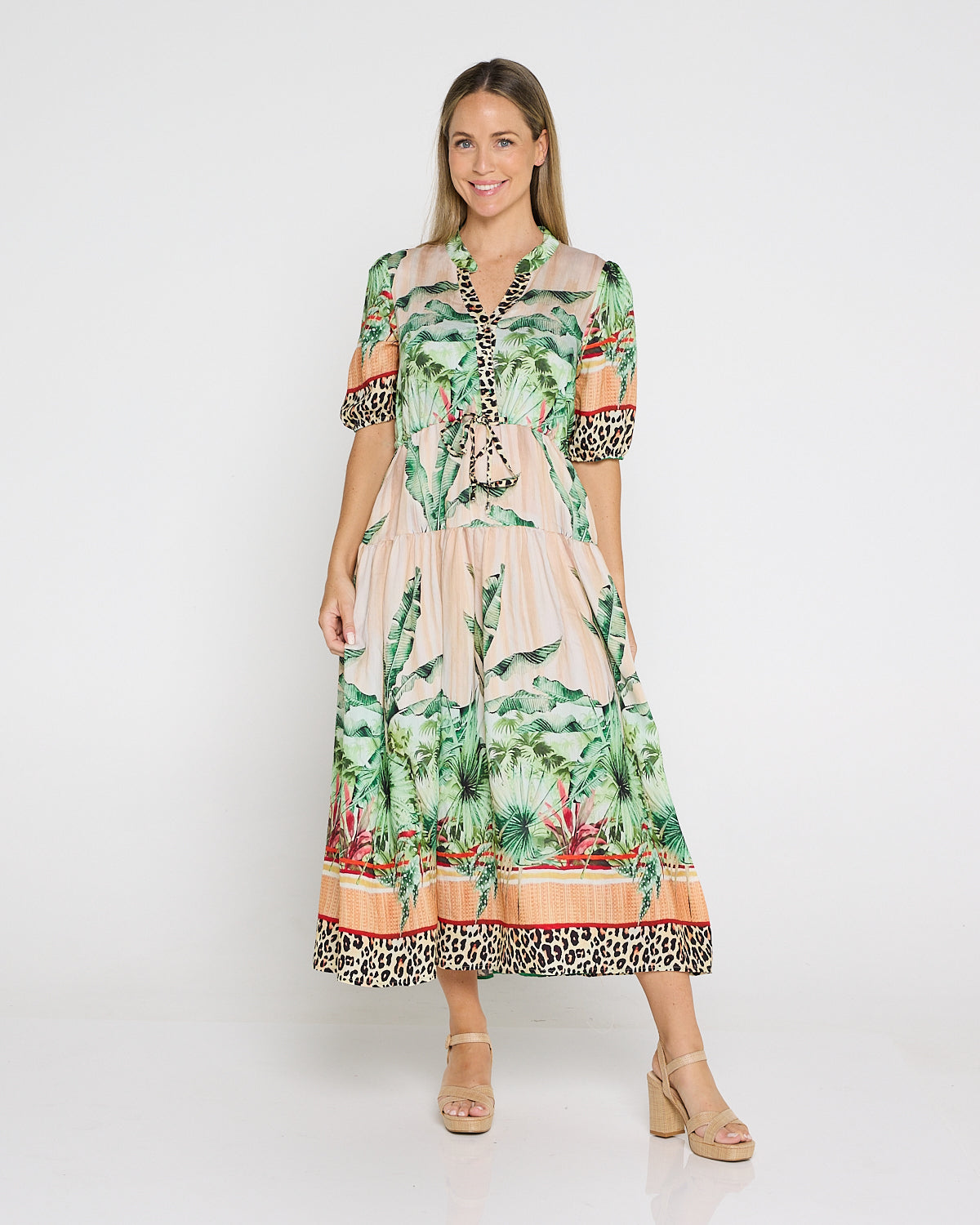 Malaika Dress - Jungle Safari