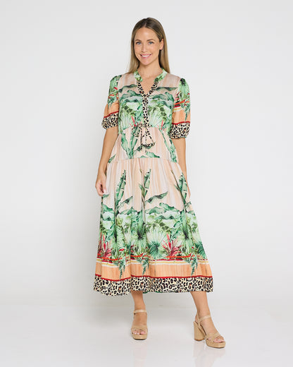 Malaika Dress - Jungle Safari