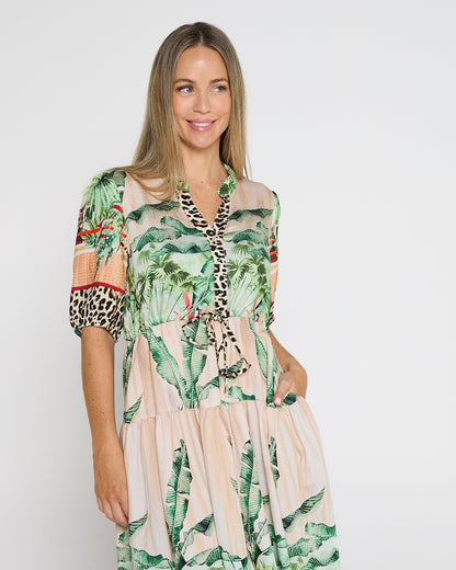 Malaika Dress - Jungle Safari
