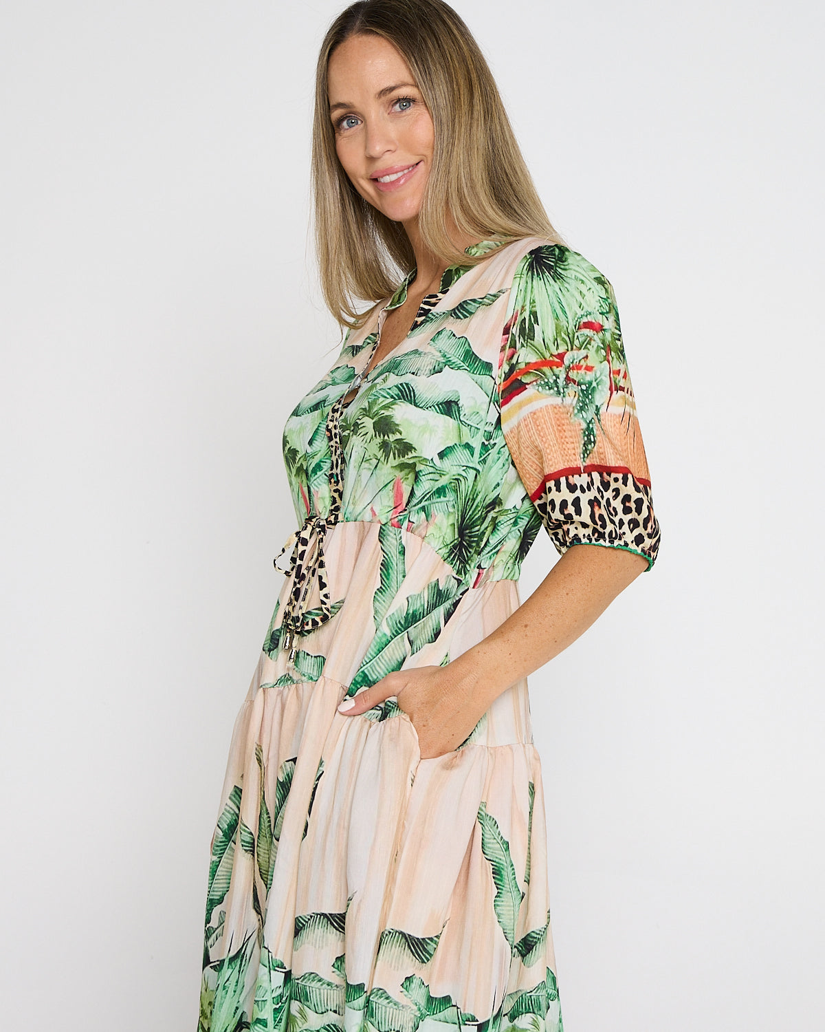 Malaika Dress - Jungle Safari