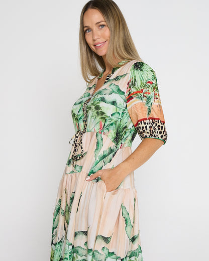 Malaika Dress - Jungle Safari