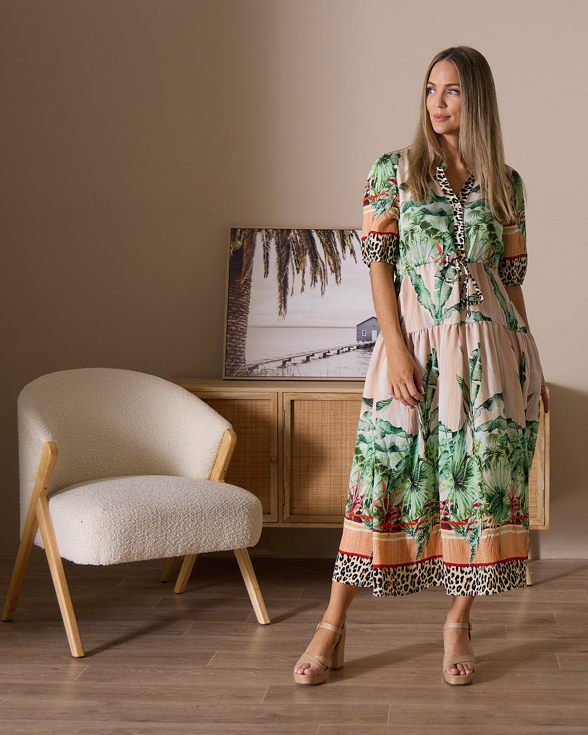 Malaika Dress - Jungle Safari