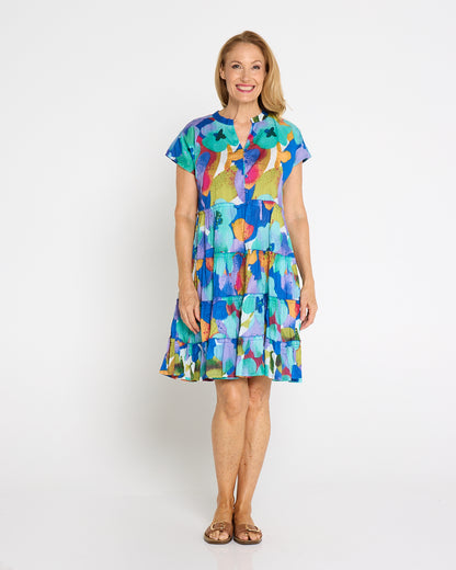 Sage Dress - Floral
