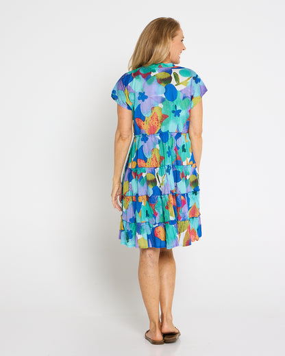Sage Dress - Floral