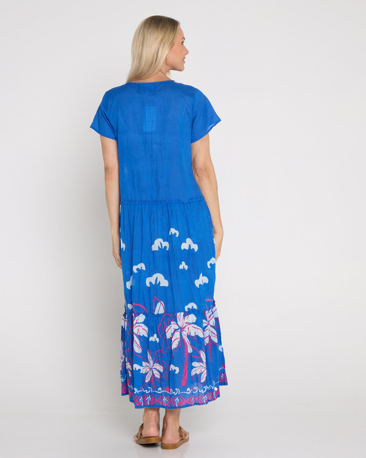 Zola Maxi Dress – Seaside Blue