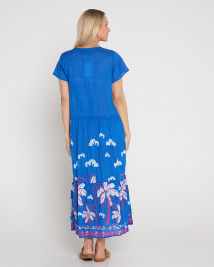Zola Maxi Dress – Seaside Blue