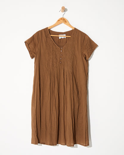Taylor Easy Fit Dress - Mocha