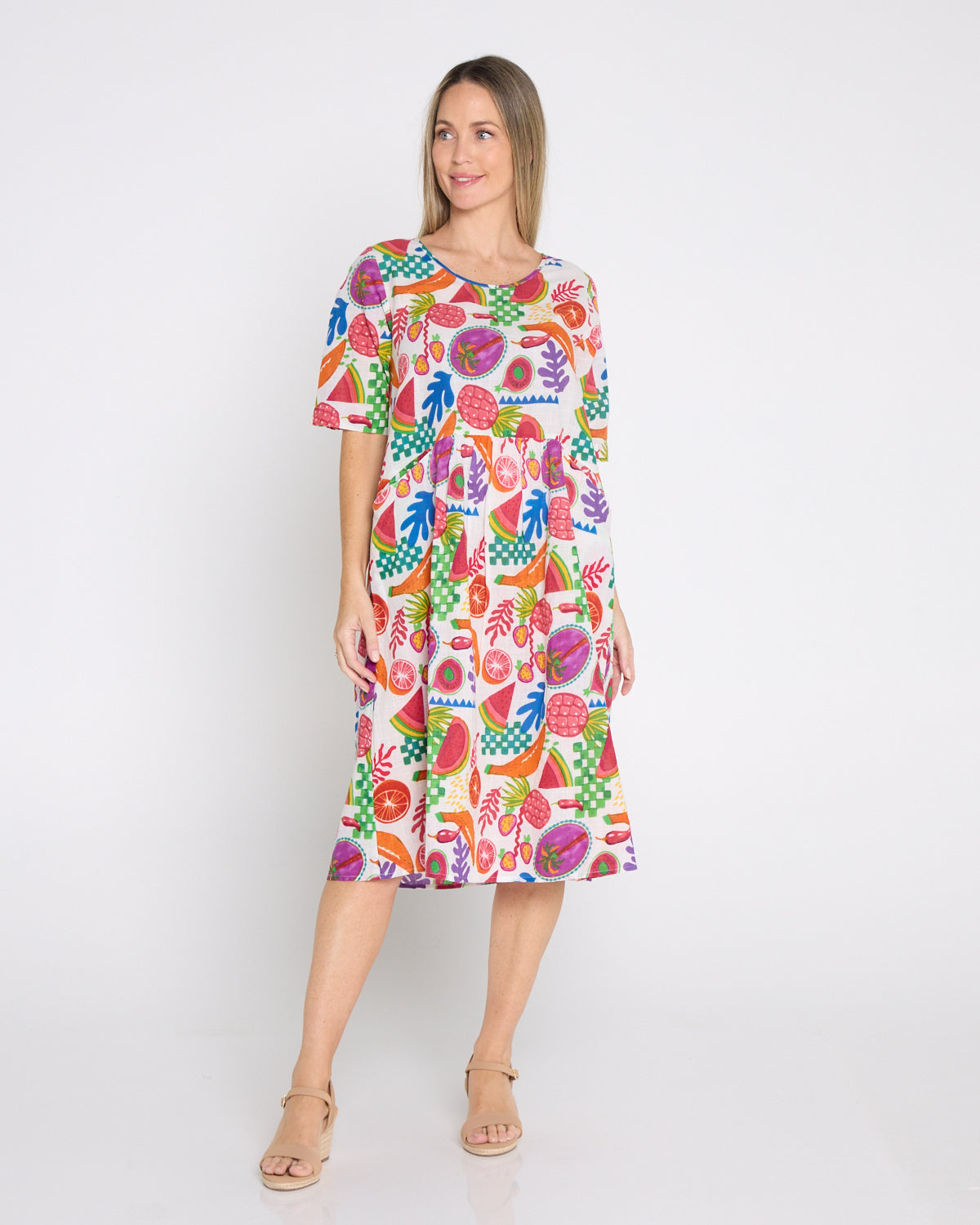 Yvonne Dress - Fruit Cocktail