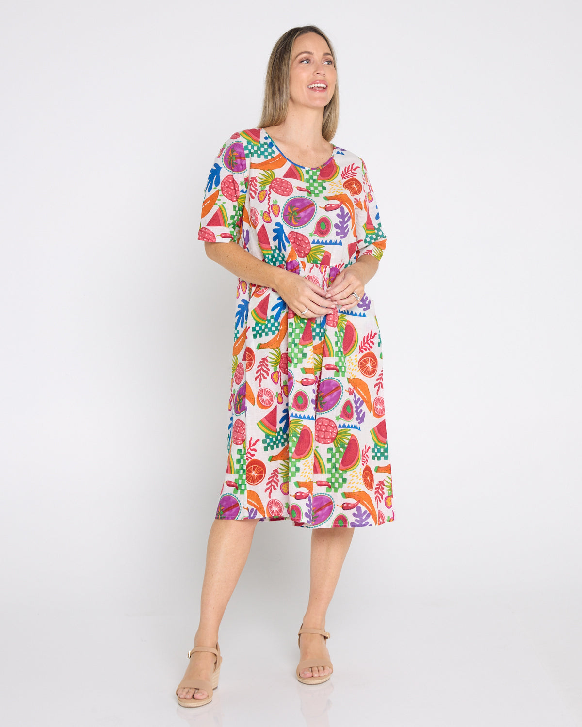 Yvonne Dress - Fruit Cocktail