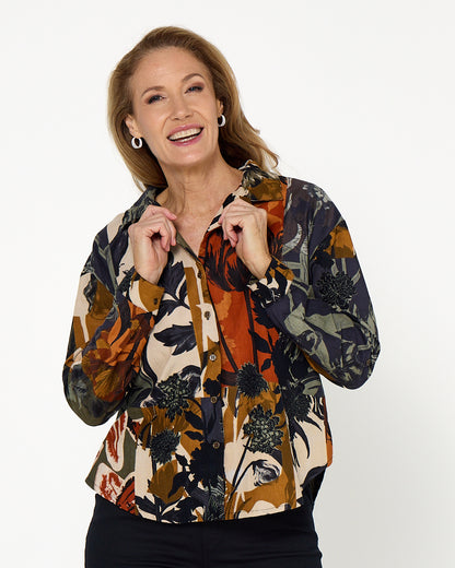 Dagomba Shirt - Autumn Tones