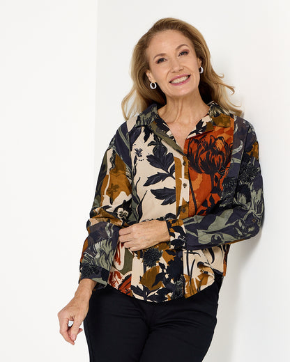Dagomba Shirt - Autumn Tones