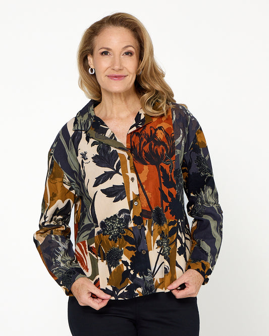 Dagomba Shirt - Autumn Tones
