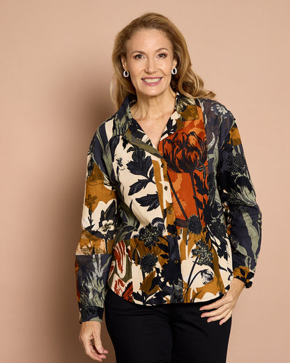 Dagomba Shirt - Autumn Tones