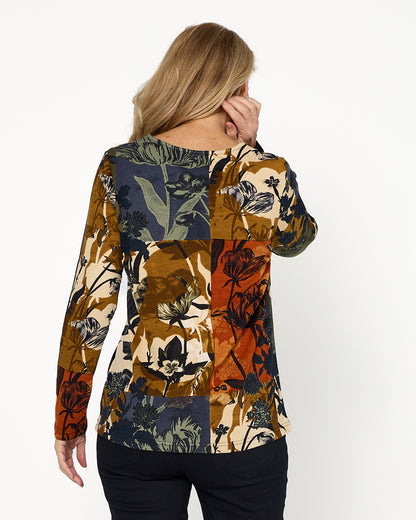Dagomba Top - Autumn Tones