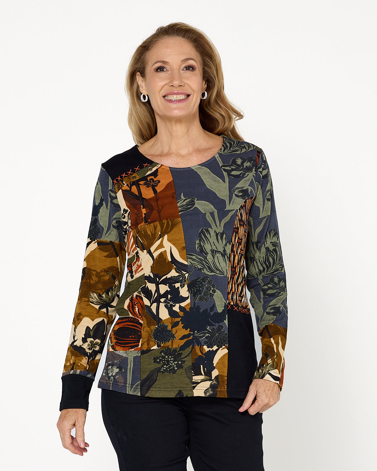 Dagomba Top - Autumn Tones