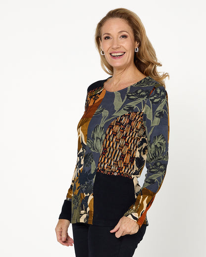Dagomba Top - Autumn Tones