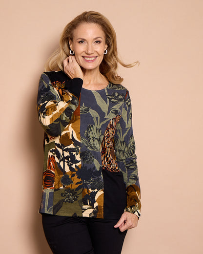 Dagomba Top - Autumn Tones