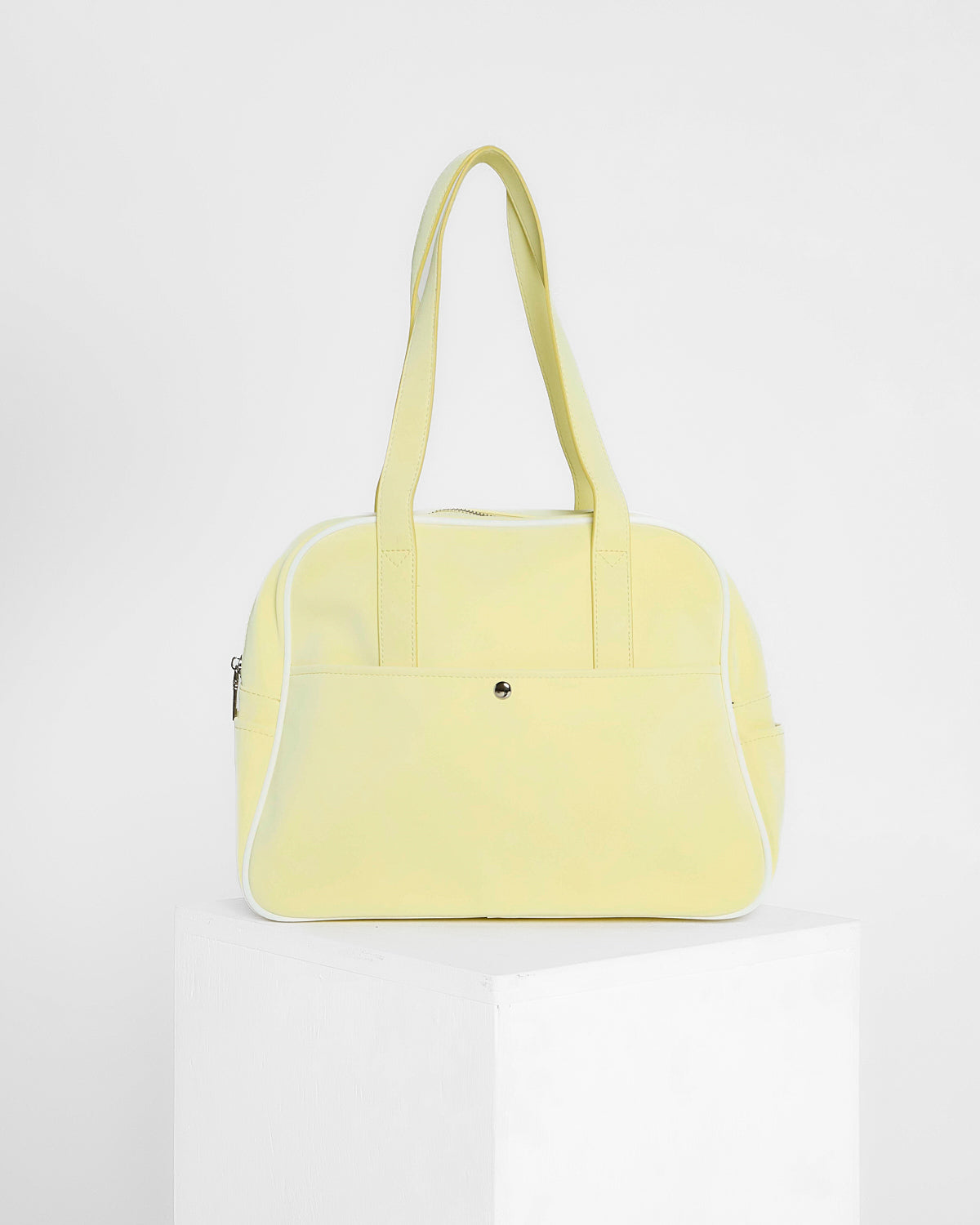 Daisy Retro Bowling Bag - Butter Yellow