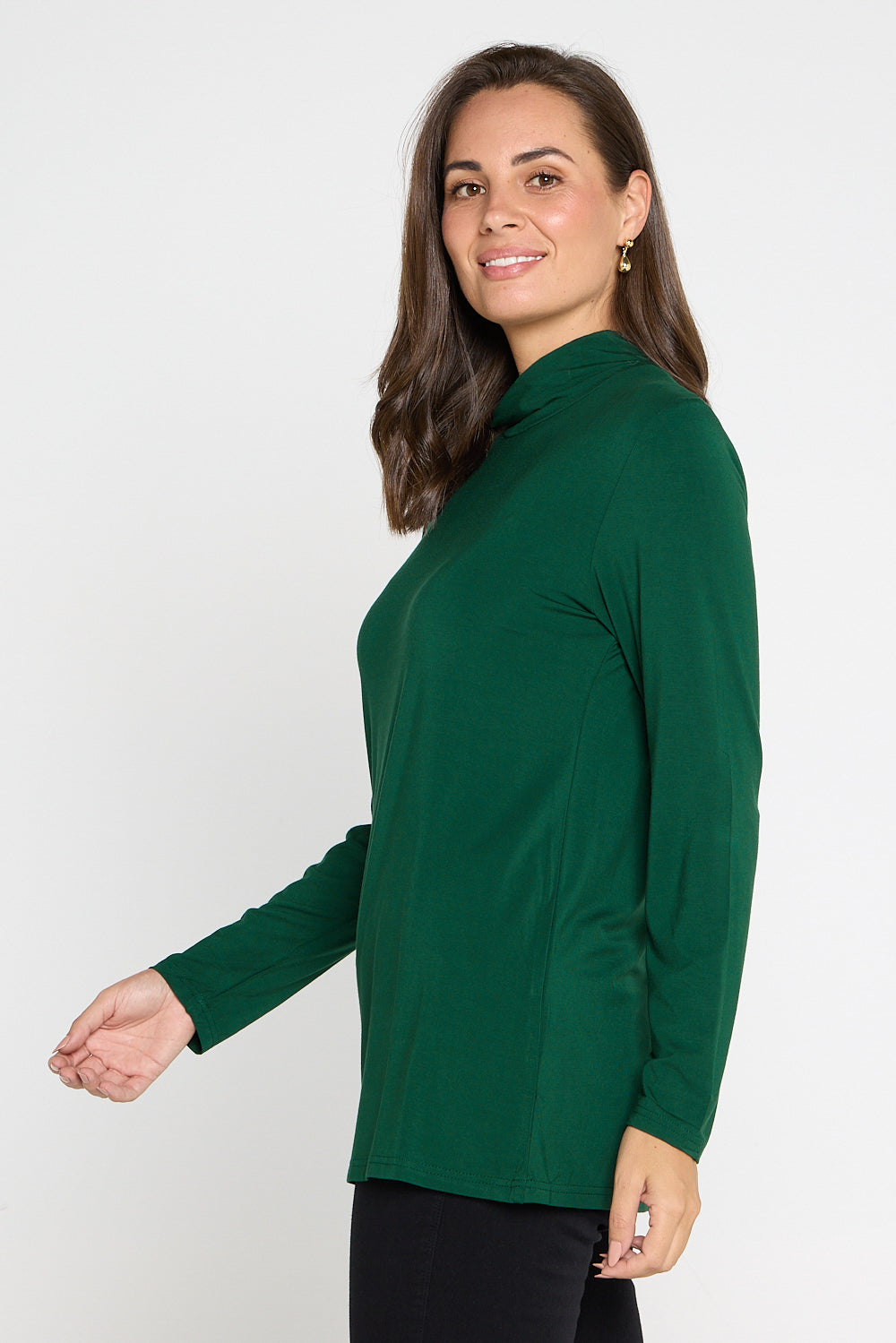 Deb Bamboo Skivvy - Forest Green