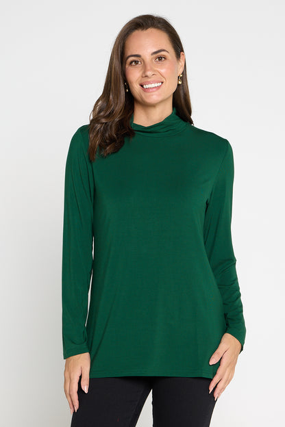 Deb Bamboo Skivvy - Forest Green