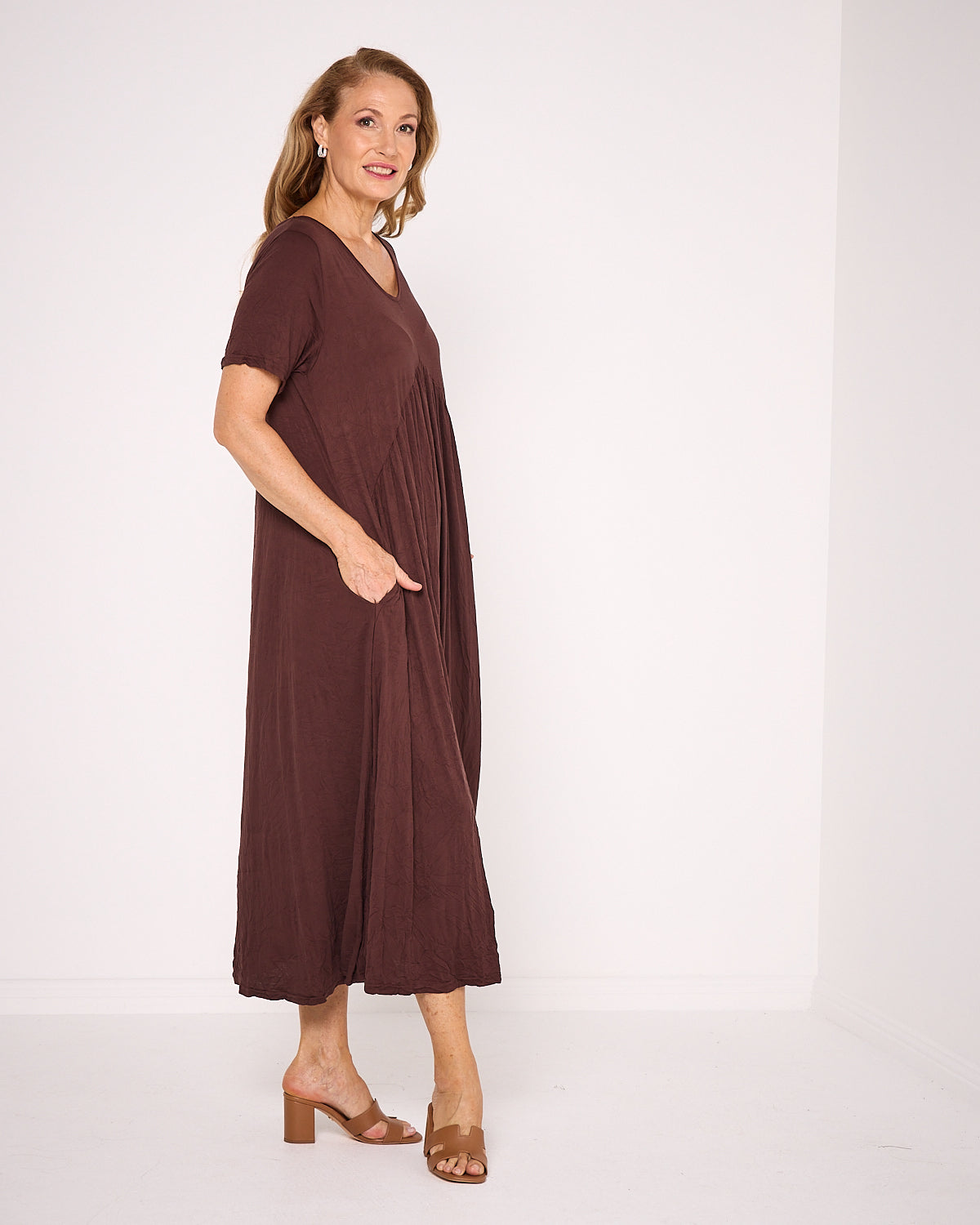 Halcyon Dress - Chocolate