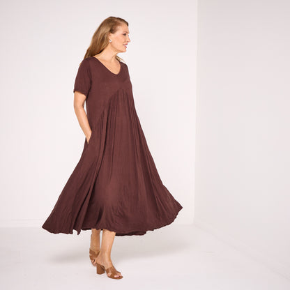 Halcyon Dress - Chocolate