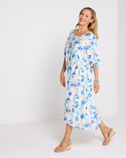 Giselle Dress - Blue Iris