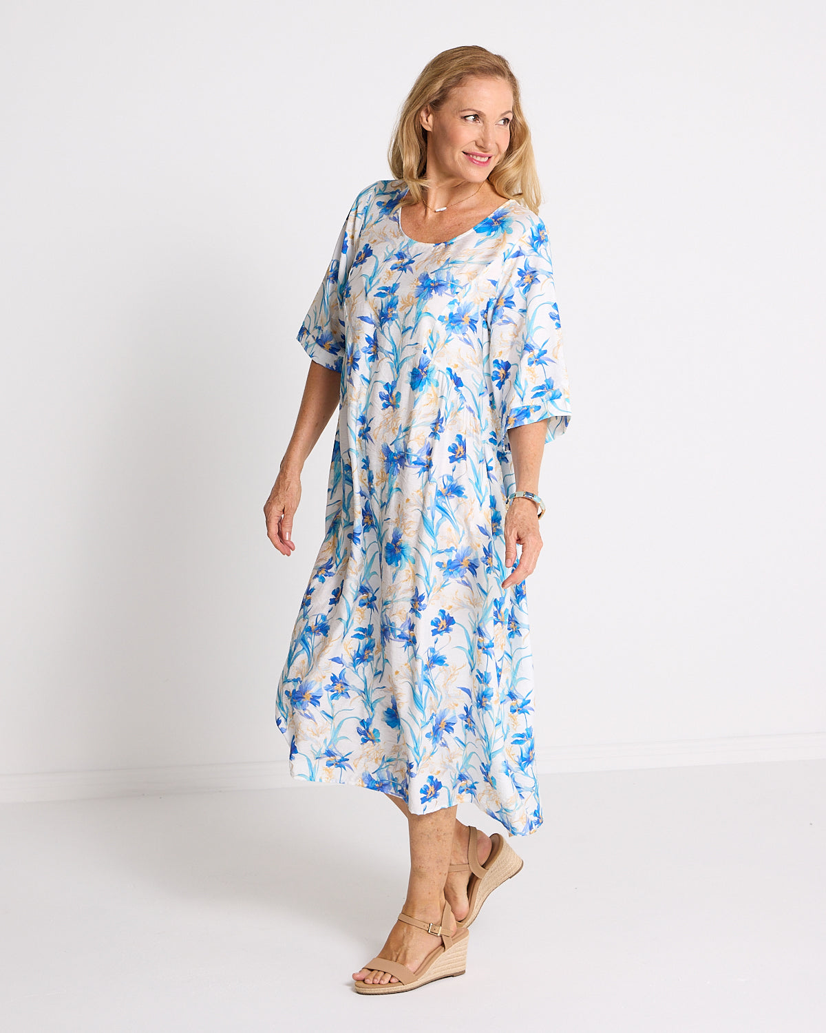 Giselle Dress - Blue Iris