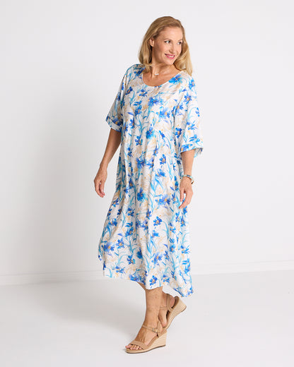 Giselle Dress - Blue Iris