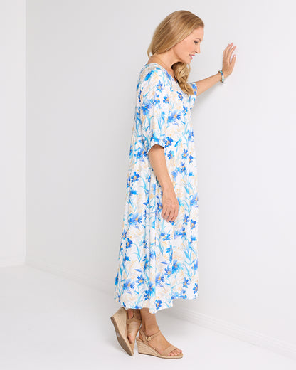Giselle Dress - Blue Iris