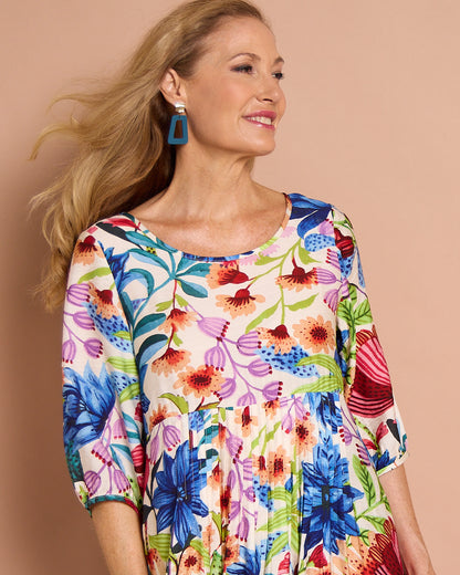 Genevieve Dress - Botanical Bliss