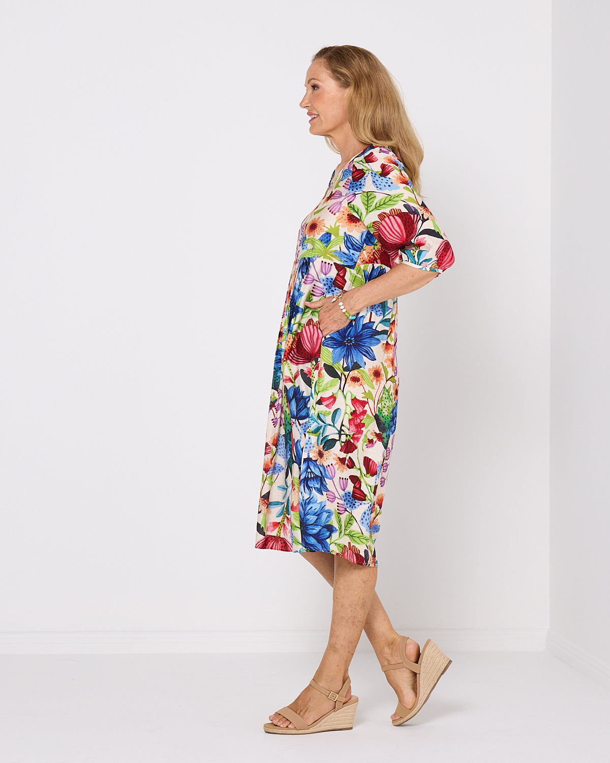 Genevieve Dress - Botanical Bliss
