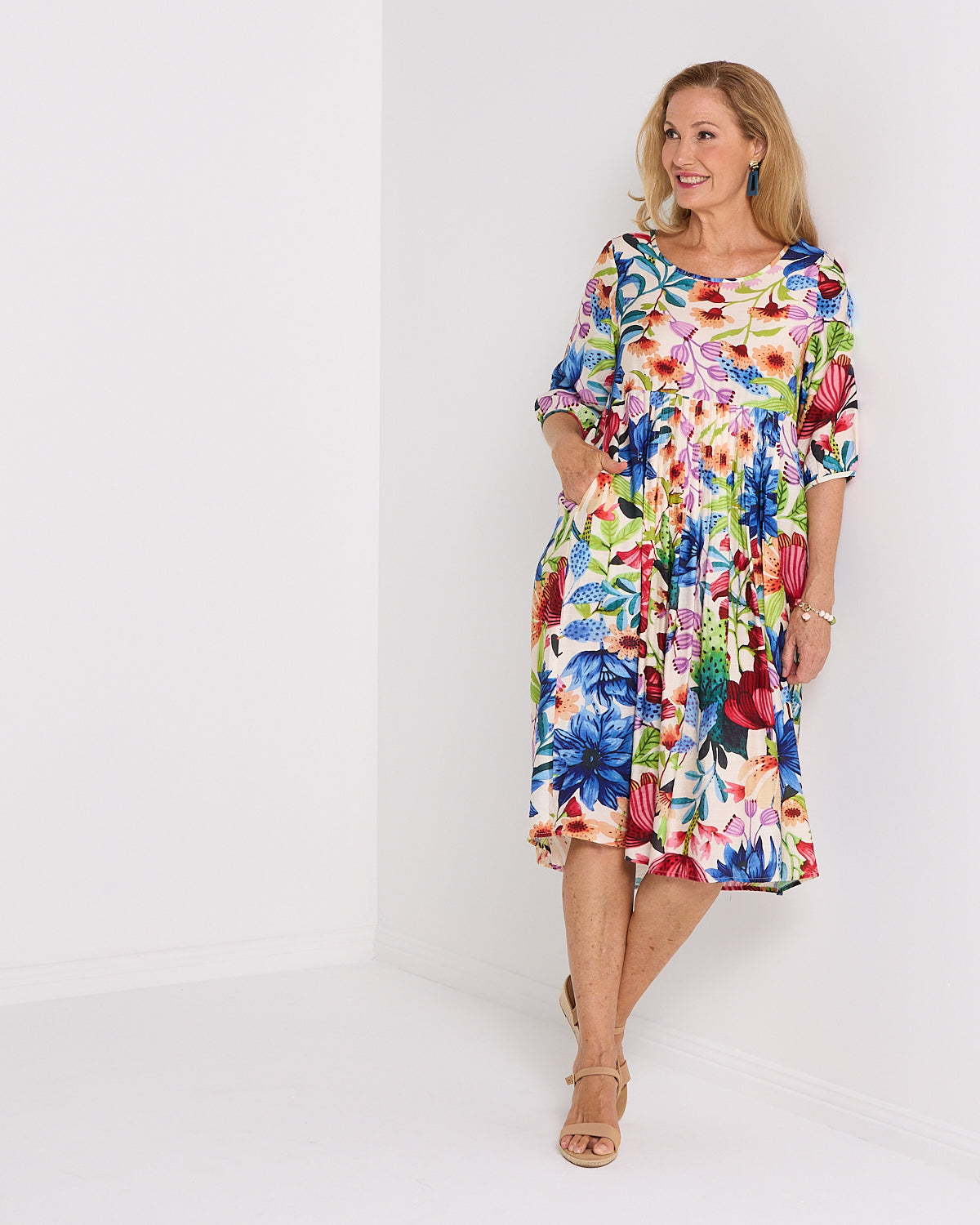 Genevieve Dress - Botanical Bliss