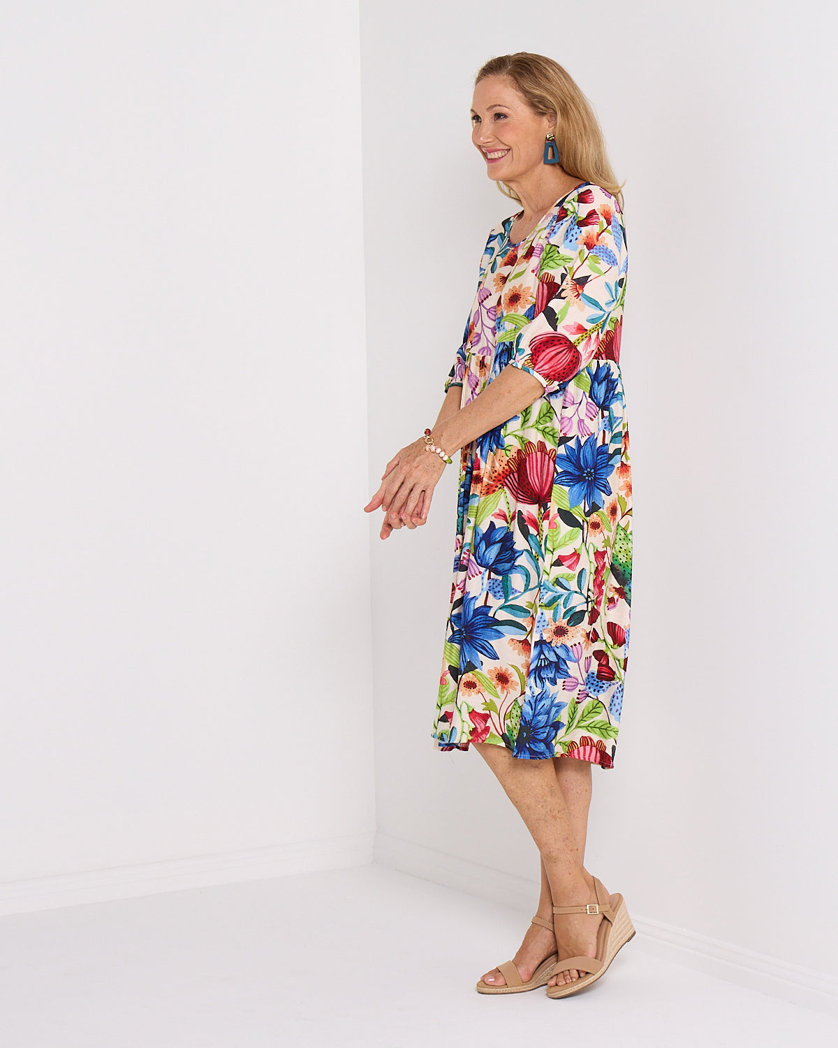 Genevieve Dress - Botanical Bliss