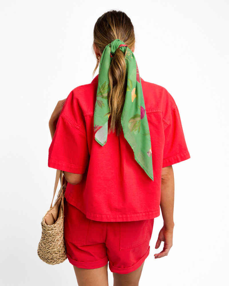 Let's Fiesta Scarf - Green