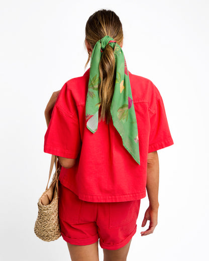 Let's Fiesta Scarf - Green