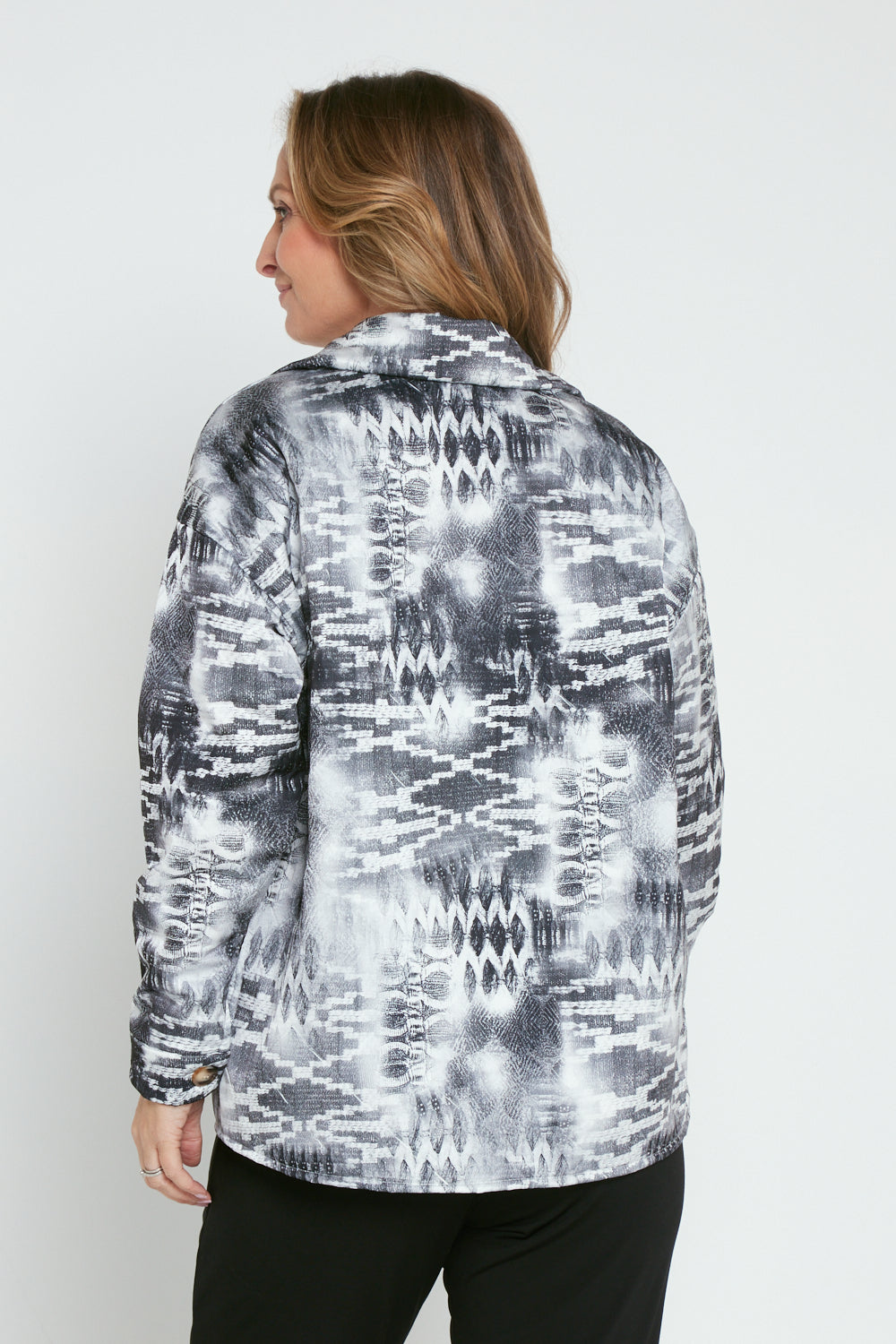 Elaine Quilted Jacket - Nero Gold Dream Catcher