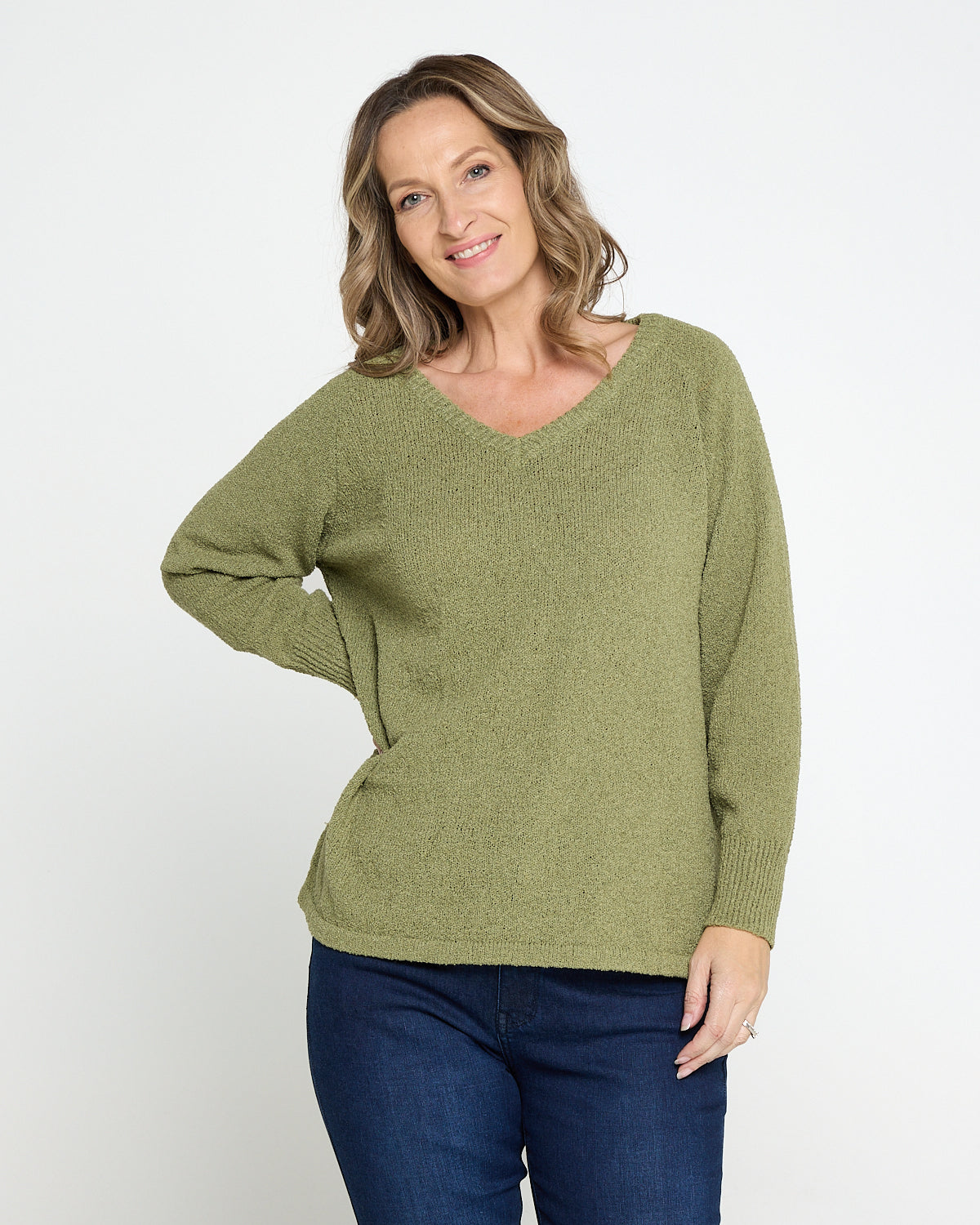 Eliana Jumper - Moss