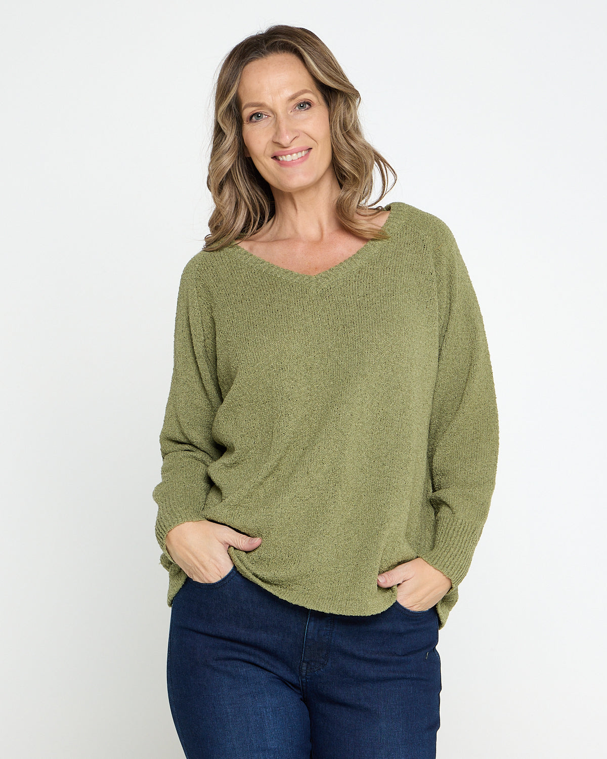 Eliana Jumper - Moss