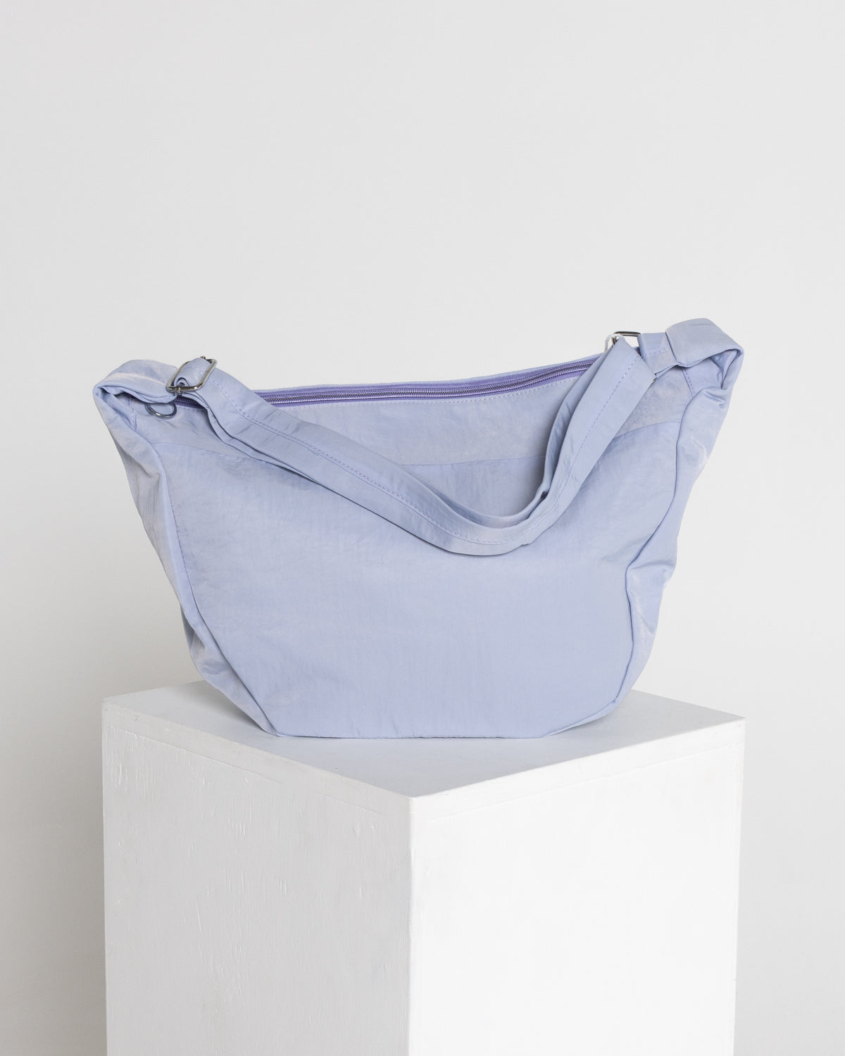 Ella Slouch Shoulder Bag - Pastel Periwinkle