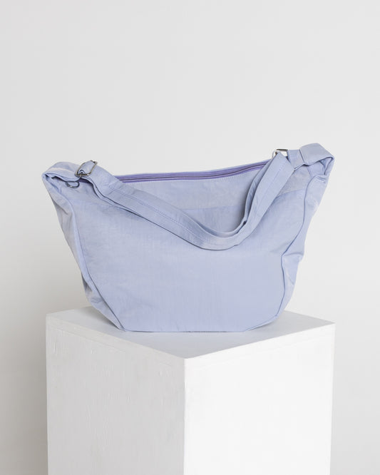 Ella Slouch Shoulder Bag - Pastel Periwinkle