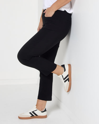 Ella Essential Stretch Pants - Black
