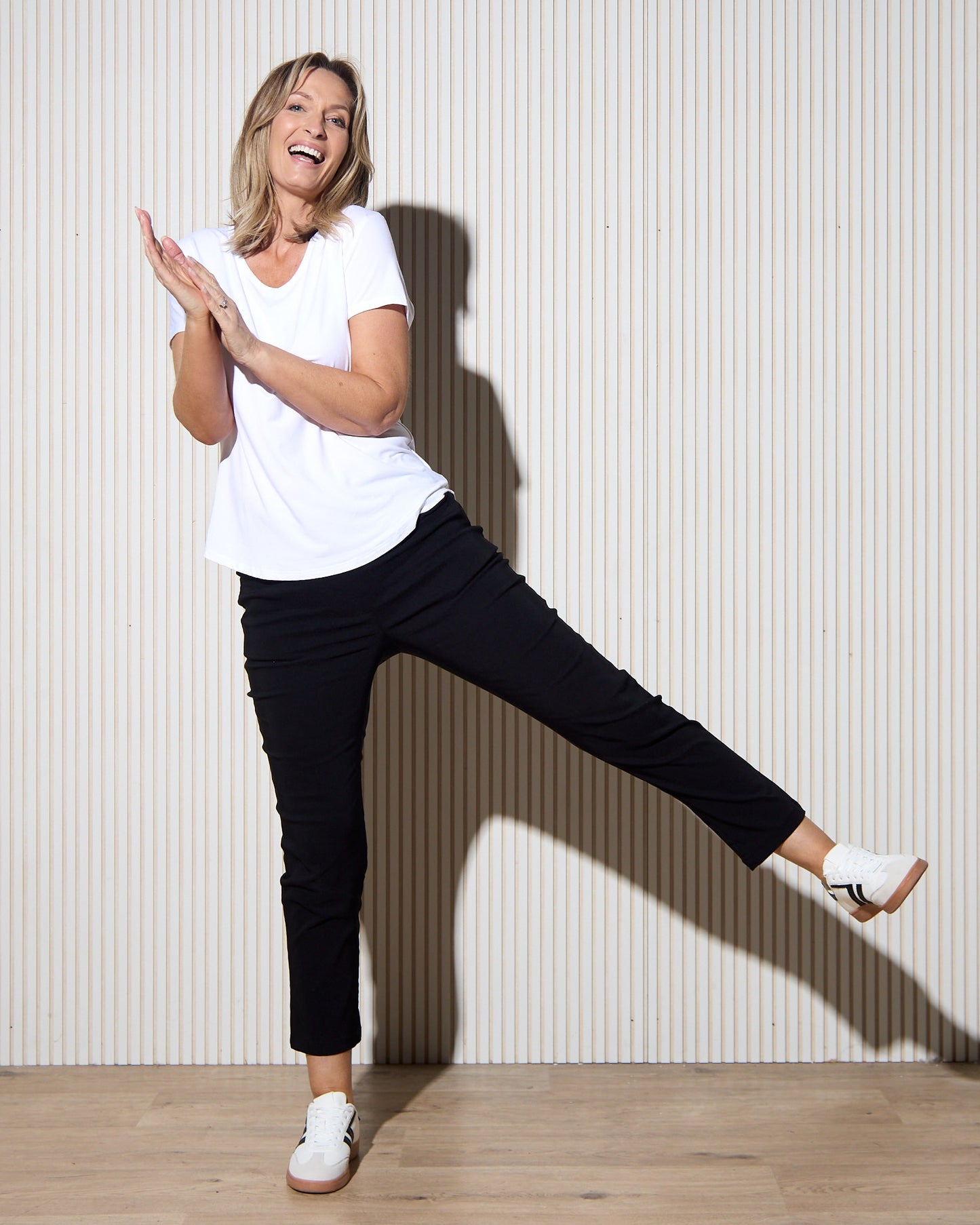 Ella Essential Stretch Pants - Black