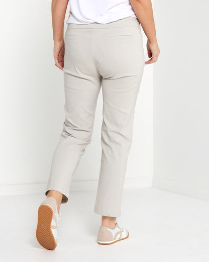 Ella Essential Stretch Pants - Stone