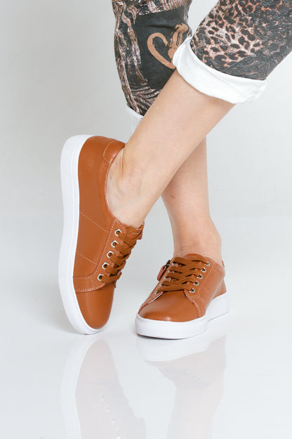 Elsie Sneakers - Tan