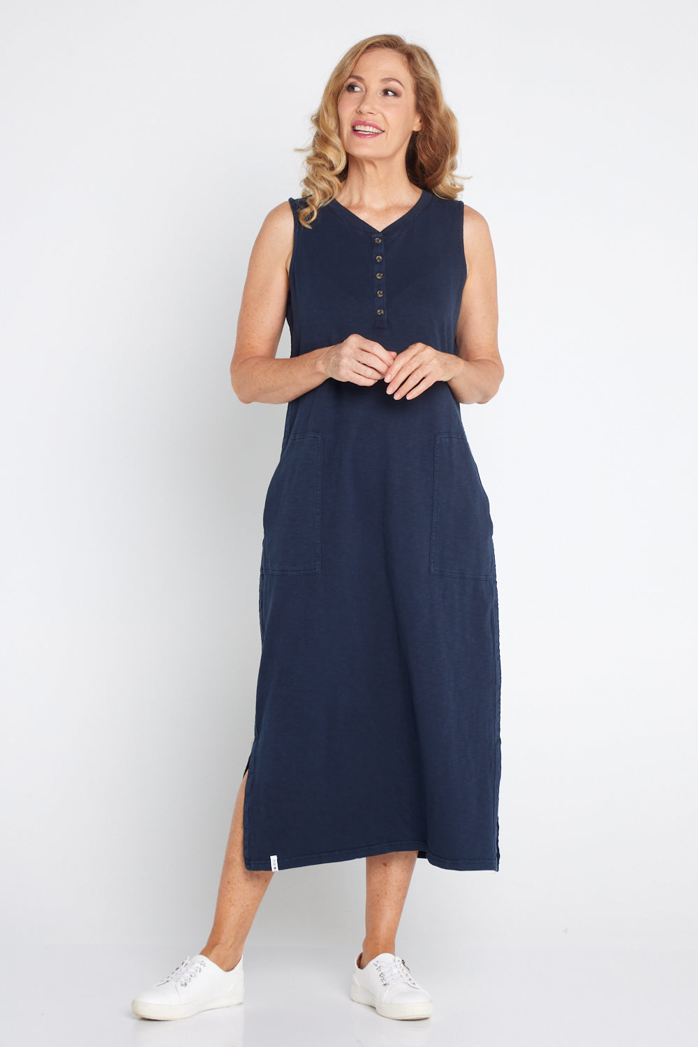 Elysian Dress - Navy