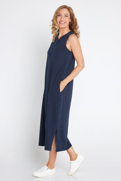 Elysian Dress - Navy